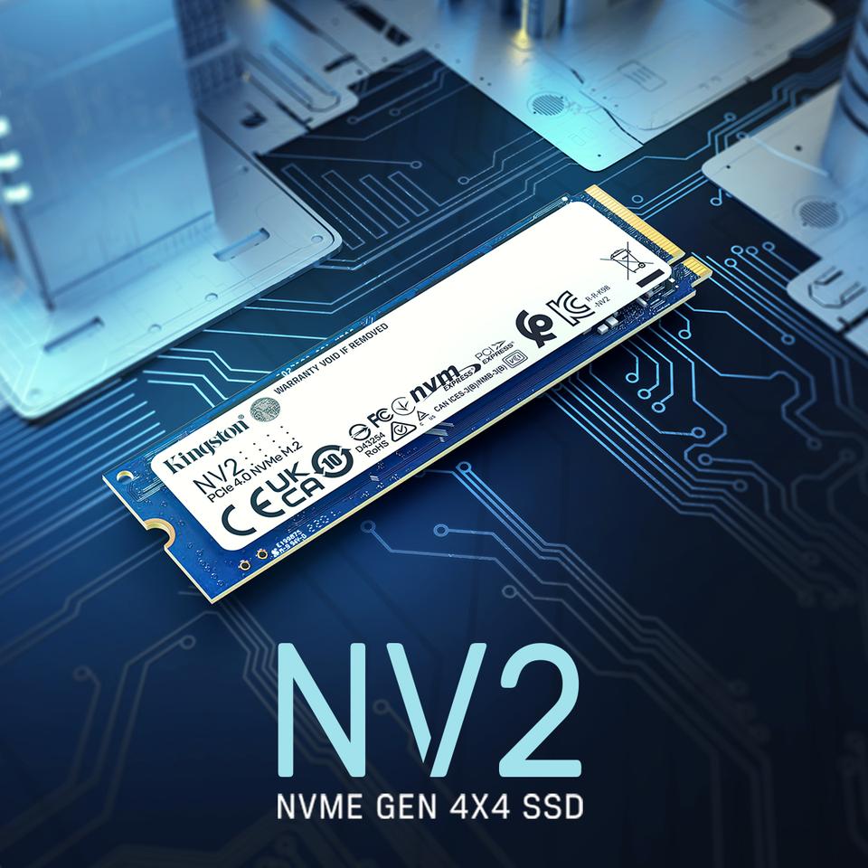 Kingston NV2 PCIe 4.0 NVMe SSD | Convergent Distribution
