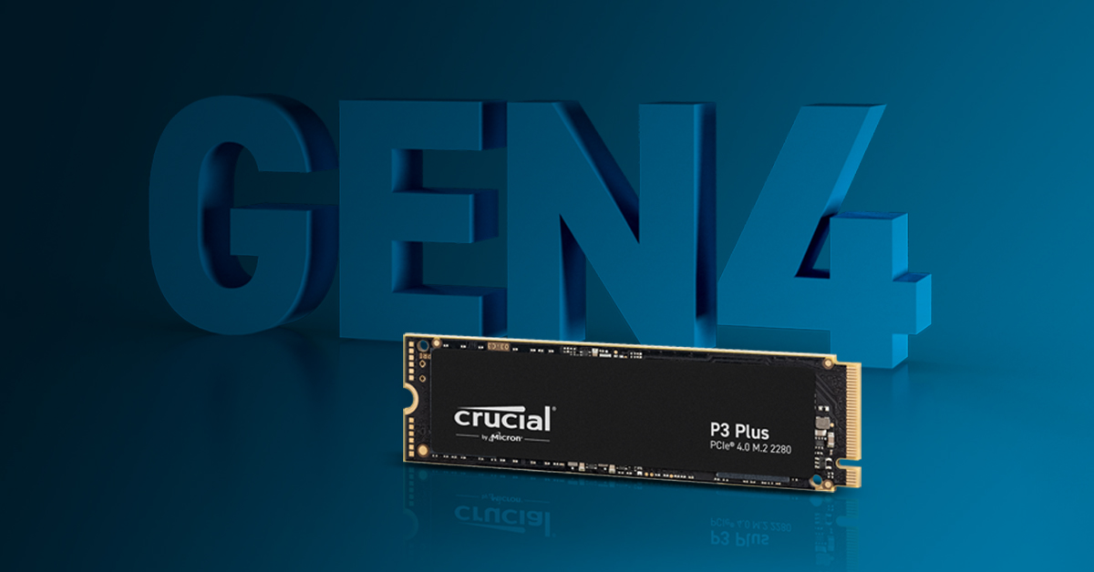 Crucial P3 NVMe SSD
