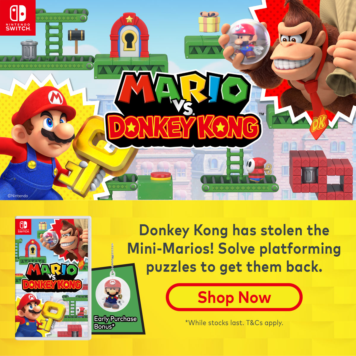 Nintendo Switch : Mario vs. Donkey Kong™